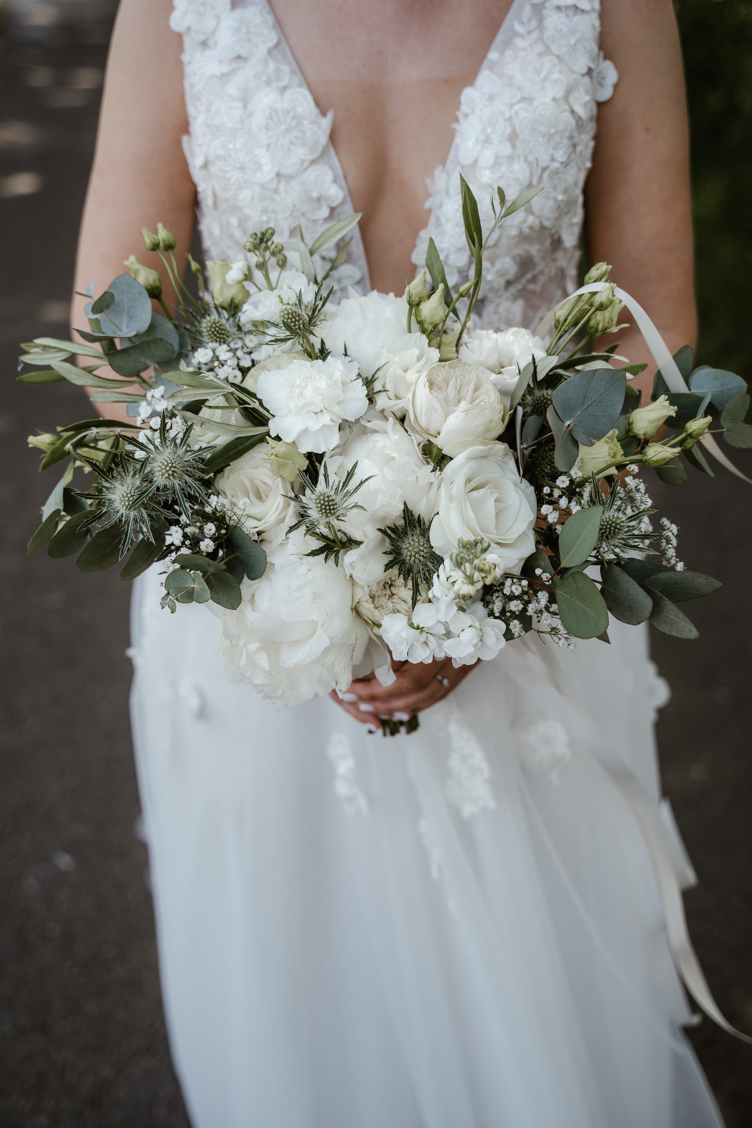 Brautstrauss mit Braut