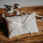 Ringkissen für Ringkästchen Sand | zur Hochzeit personalisiert | Ringbox Kissen