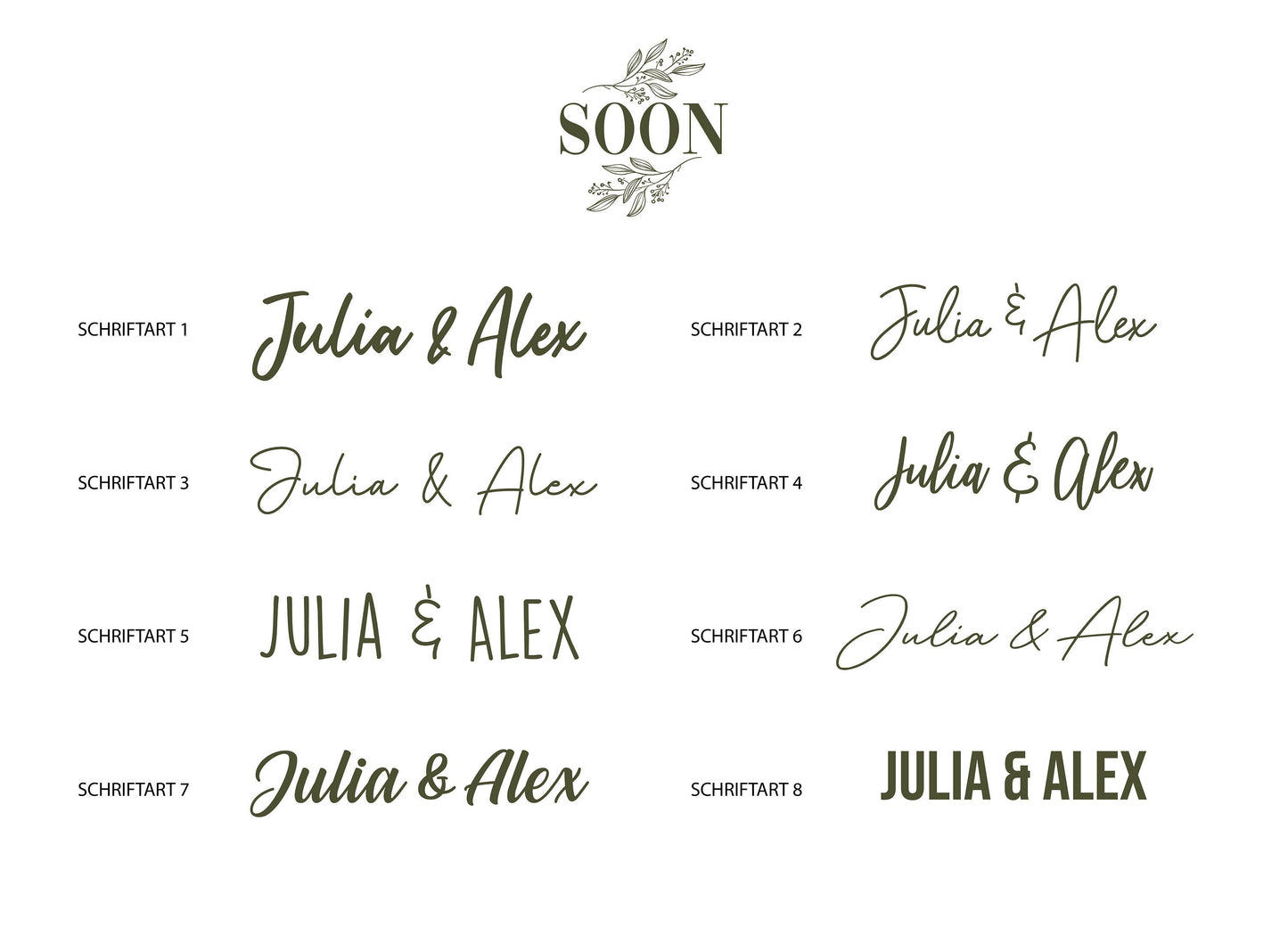 Personalisierte Ringbox aus Glas in Gold mit oliv Kissen | Vintage-Ringbox für Hochzeit & Verlobung