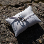 Ringkissen für Ringkästchen | zur Hochzeit personalisiert in verschiedenen Farben | Ringbox Kissen