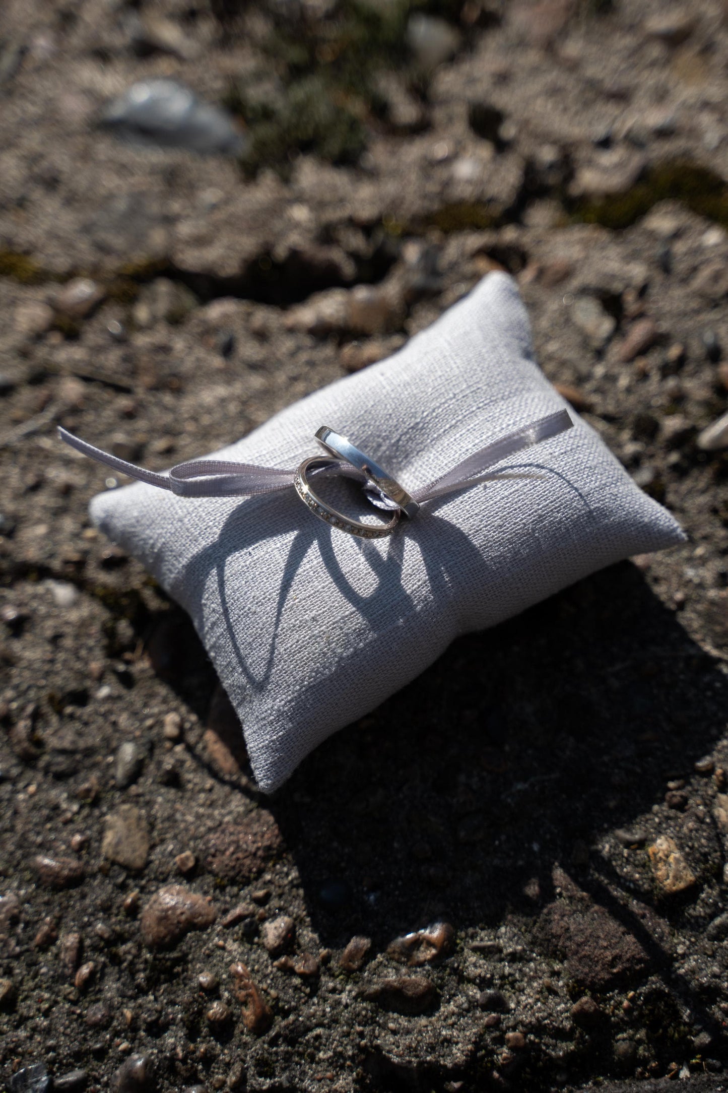 Ringkissen für Ringkästchen | zur Hochzeit personalisiert in verschiedenen Farben | Ringbox Kissen