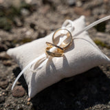 Ringkissen für Ringkästchen | zur Hochzeit personalisiert in verschiedenen Farben | Ringbox Kissen