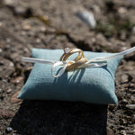 Ringkissen für Ringkästchen | zur Hochzeit personalisiert in verschiedenen Farben | Ringbox Kissen
