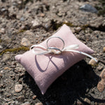 Ringkissen für Ringkästchen | zur Hochzeit personalisiert in verschiedenen Farben | Ringbox Kissen