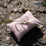 Ringkissen für Ringkästchen | zur Hochzeit personalisiert in verschiedenen Farben | Ringbox Kissen