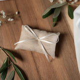 Ringkissen für Ringkästchen Sand | zur Hochzeit personalisiert | Ringbox Kissen