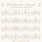 Personalisierte Taufkerze mit auswählbaren Sprüchen für Taufe, Kommunion und besondere christliche Anlässe.
